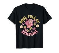 Sunshine and Flowers: Celebrating Mom's Radiant Soul T-Shirt