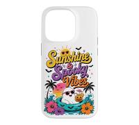 Sunshine and Spooky Vibes Summer Halloween Case for iPhone 14 Pro