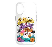 Sunshine and Spooky Vibes Summer Halloween Case for iPhone 17