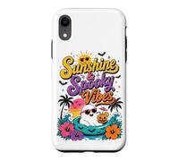 Sunshine and Spooky Vibes Summer Halloween Case for iPhone XR