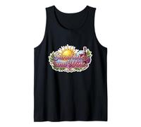 Sunshine and Wine Lover Vacation Women Summer Holiday Sunny Tank Top