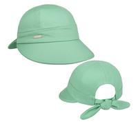 Seeberger Sunshine Cap Women - Cotton Women´s Peaked caps with Peak Spring-Summer Summer - One Size Light Green