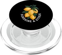 Sunshine & Citrus Vibrant Lemon PopSockets PopGrip for MagSafe