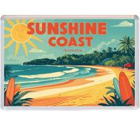 Sunshine Coast - Australia - Jumbo Artistic Fridge Magnet 96 x 67mm BBSFHM3192