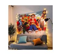 (Sunshine Collection, ?95x73?) Anime hanging cloth One Piece Naruto Internet celebrity rental room decoration decorative wall cloth tapestry