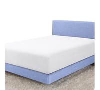 Sunshine Comforts Egyptian Cotton Fitted Sheets (White, Double)
