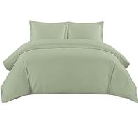 Sunshine Comforts king Size Bedding Set - 100% Soft brushed Microfiber Quilt king Size Duvet Cover with Pillow Cases - Breathable 200 Thread Count kingsize Duvet Cover Set (Duck Egg)
