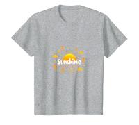 Sunshine in Human Form Cheerful Kids Playful Joy T-Shirt, Kids, Heather Grey, 2 Years