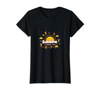 Sunshine in Human Form Cheerful Kids Playful Joy T-Shirt, Women, Black, XL