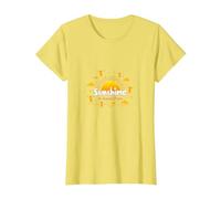 Sunshine in Human Form Cheerful Kids Playful Joy T-Shirt, Women, Lemon, L