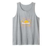Sunshine in Human Form Cheerful Kids Playful Joy Tank Top, Men, Heather Grey, M