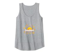 Sunshine in Human Form Cheerful Kids Playful Joy Tank Top, Women, Heather Grey, XL