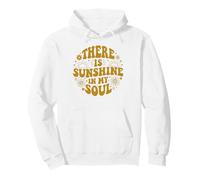 Sunshine In My Soul Retro Positive Vibes Pullover Hoodie