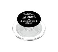 Sunshine in the office Prefer bad weather on vacation PopSockets PopGrip for MagSafe