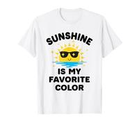 Sunshine is My Favorite Color Kawaii Style Summer Holidays T-Shirt