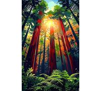 Sunshine Jungle 2000 Piece Jigsaw Puzzles for Adults, Challenging and Brainteasing, Difficult Puzzles, Puzzle 2000 Pieces