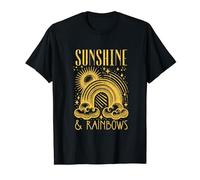SUNSHINE & RAINBOWS in Yellow T-Shirt