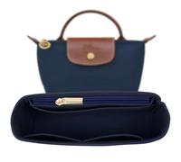 Sunshine Smile Felt Organizer for Longchamp Le Pliage Bags - Insert for Women's Handbags
