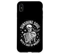 Sunshine Soul With A Shot Of Whiskey Funny Scotch Lover Case for iPhone XS Max
