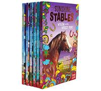 Sunshine Stables Series 6 Book Set(Poppy and the Perfect Pony, Sophie and the Spooky Pony, Gracie and the Grumpy Pony, Jess and the Jumpy Pony, Amina and the Amazing Pony & Willow and the Whizzy Pony)
