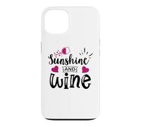 Sunshine & Wine Book Club Merch,Read Between the Wines Women Case for iPhone 13