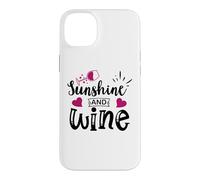 Sunshine & Wine Book Club Merch,Read Between the Wines Women Case for iPhone 14 Plus