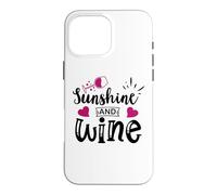 Sunshine & Wine Book Club Merch,Read Between the Wines Women Case for iPhone 16 Pro Max