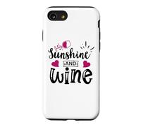 Sunshine & Wine Book Club Merch,Read Between the Wines Women Case for iPhone SE (2020) / 7/8