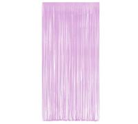Sunshine Yellow Plastic Fringe Door Curtain 1.9m x 99cm (Lavender)