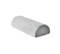 SunshineFace Half Moon Memory Foam Cushion, Orthopaedic Bolster Pillow with Removable Washable Velvet Cover, Leg Elevation Pillow Effective Support for Neck Knees Legs Waist