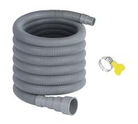 Sunsiou Caravan Waste Pipe, 4 Metre Motorhome Flexible Expandable Hose Pipe Kit, Water Hose with Adjustable Adapter, Motorhome Parts & Accessories, Leak-Proof & Space-Saving - for Camper, Trailer
