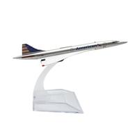 SUNSK Aircraft Model Alloy 1/400 Scale Diecast Aircraft Model American Airlines Concorde Airplane Model Miniature Models Collection Gift