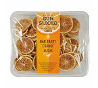 SunSliced - Orange Slices 320g - 100% Fruit Dried Orange Garnish for Cocktails & Drinks - Sun Dried, Ready to Use, Long Life, Bar & Catering Use