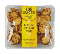 SunSliced - Pineapple Slices 320g - 100% Fruit Dried Pineapple - Classic Sun Dried Garnish for Cocktails, Drinks & Recipes - Perfect Taste, Ready to Use, Long Life, Bar & Catering Use