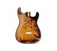 Sunsmile Relic Electric Guitar Body Nitro Alder Strat Style HSH DIY Guitar Body 3 Tone Sunburst.