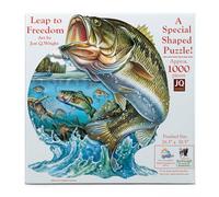 SunsOut 96092 - Wright: Leap to Freedom - 1000 pieces shaped jigsaw puzzle