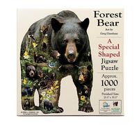 SunsOut Jigsaw Puzzle 1000 pieces - XXL Pieces - Greg Giordano - Forest Bear