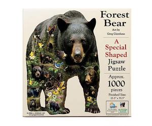 SunsOut Jigsaw Puzzle 1000 pieces - XXL Pieces - Greg Giordano - Forest Bear