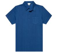Sunspel Riviera Polo Shirt - Indigo S S