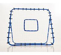 Sunsport Rapid Response Rebounder - 100 x 100cm | Cricket & Baseball Training Net | Adjustable, Portable with Target Zone | Blue