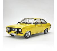 Sunstar 1/18 Scale Model Ford Escort MK11 Sport 1975 Signal Yellow