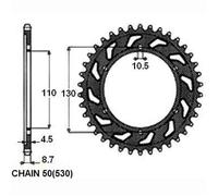 SUNSTAR 1-5474-42 Chain Sprocket