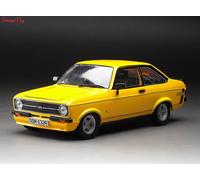 Sunstar 4632R 1976 Ford Escort MKII RS Mexico - Signal Yellow 1/18 Scale