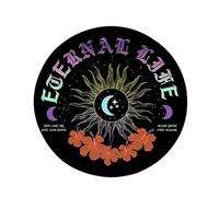 Sunstar Astrological Pendulum Mat Tarot Rubber Tablecloth Desk Decorative Card Pad Pendulum Ceremony Mat Rubber Tablecloth