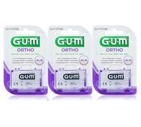 Sunstar G.U.M Ortho Braces Wax 3 x 5 pc Pack - ORIGINAL