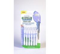 Sunstar Gum Interdental Brush 0.6mm Trav-ler 6 uds 20 gr