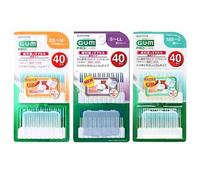 Sunstar - Gum Pro Care Disposable Plastic Soft Pick SS-M - 40 pcs