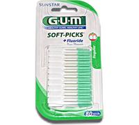 Sunstar Gum Soft Picks Interdental Brushes Regular 80 Pieces