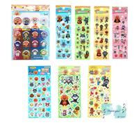 Sunstar Stationery Anpanman Seal Sticker Decoration Seal Nakayoshi and Groove Seal RPJ Set Present Reward A Luxury 8-Piece Set