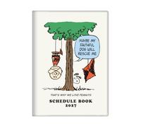 Sunstar Stationery S29593 Snoopy Goods Character Notebook 2027 Monthly B6 Cover, Ivory